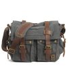 FRVXO Women's Canvas Messenger Bag – Large Hobo Crossbody Bag With Multiple Pockets For College, Travel & Daily Use - View #2
