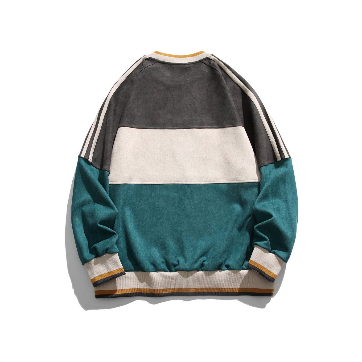 Round Neck Dropped Shoulder Sweatshirt and Pants Set