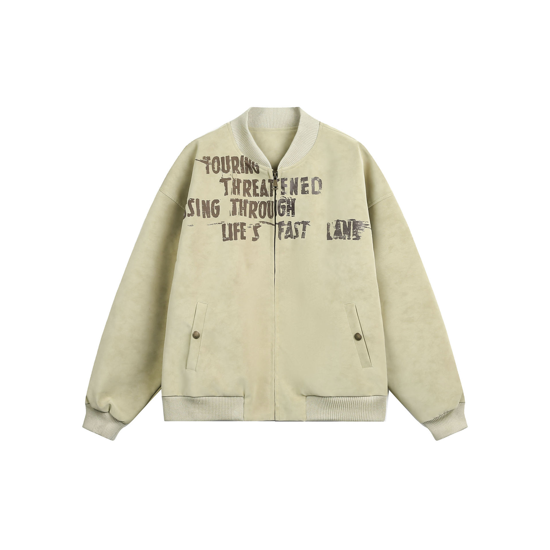 QUIGLEY×JOURNAL STANDARD別注VARSITY JACKET Quigley for RADICAL Exclusive ZIP VARSITY JACKET [BLUE