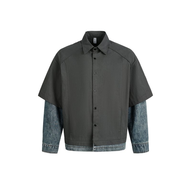 Fake Two Piece Jacket