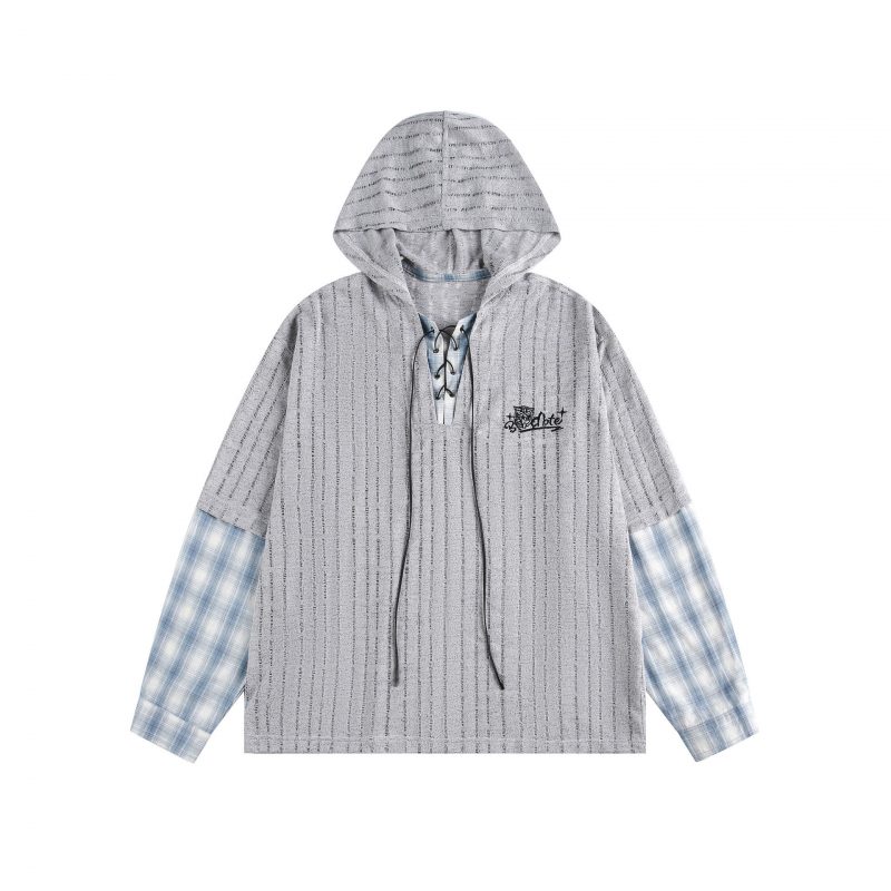 Fake Two Piece Hoodie