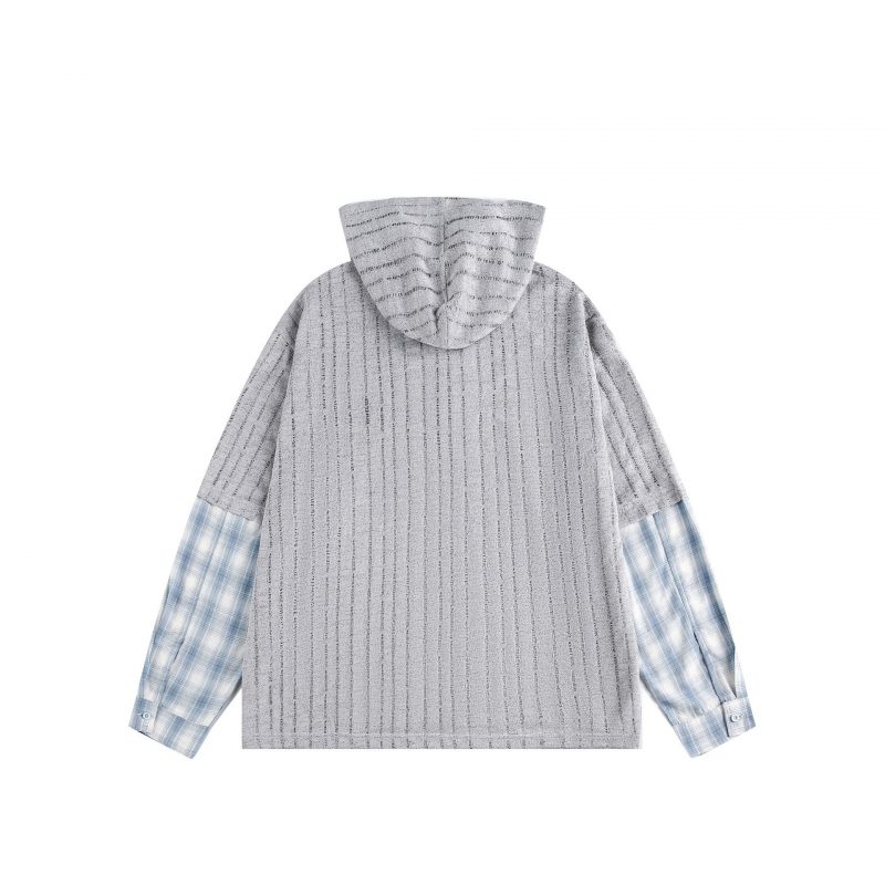 Alternative view of Fake Two Piece Hoodie