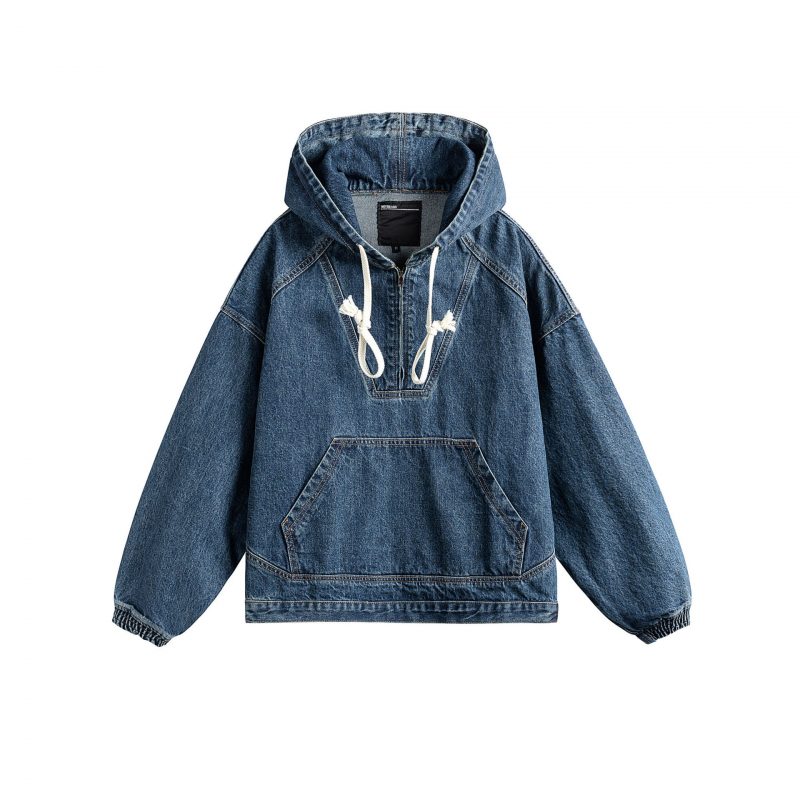 Denim Hoodie