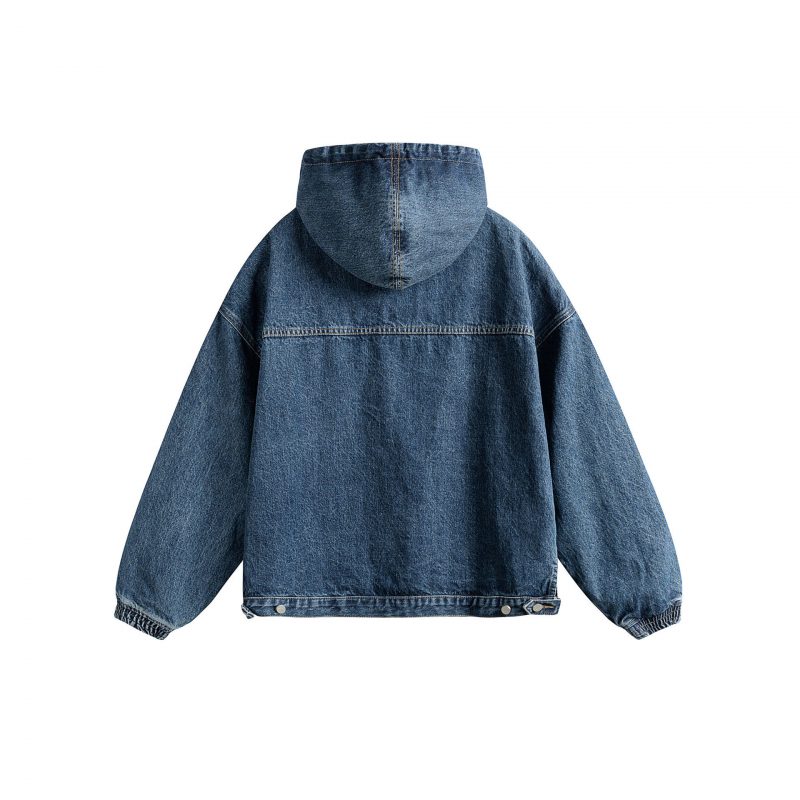 Alternative view of Denim Hoodie