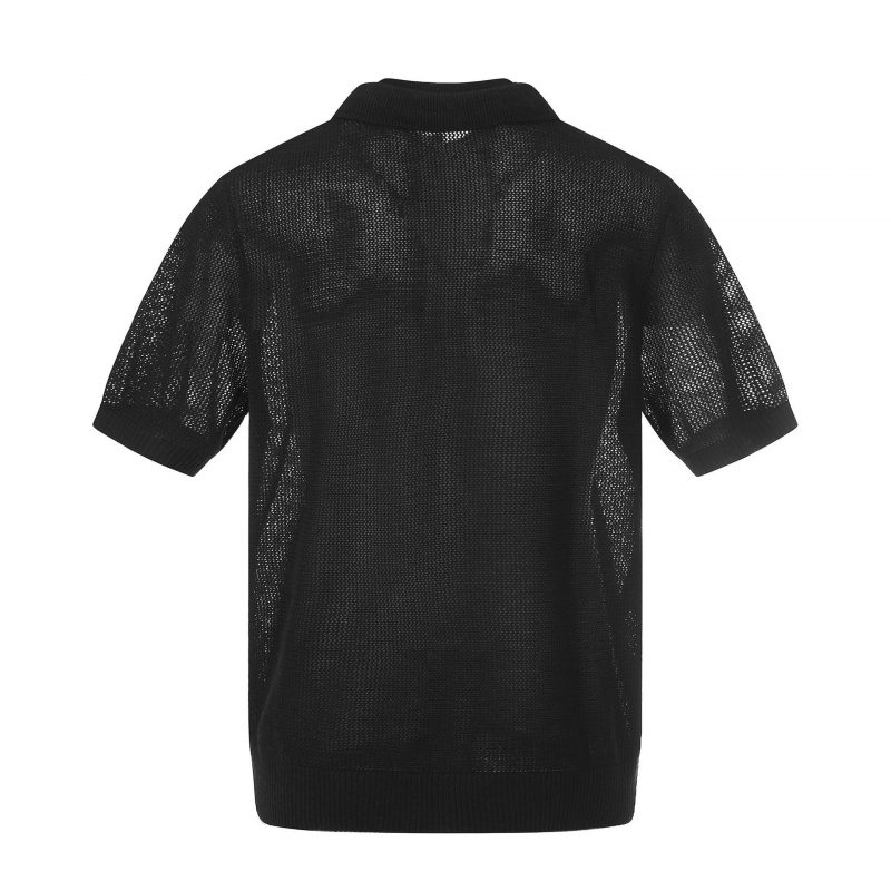 Alternative view of Mesh Polo Shirt