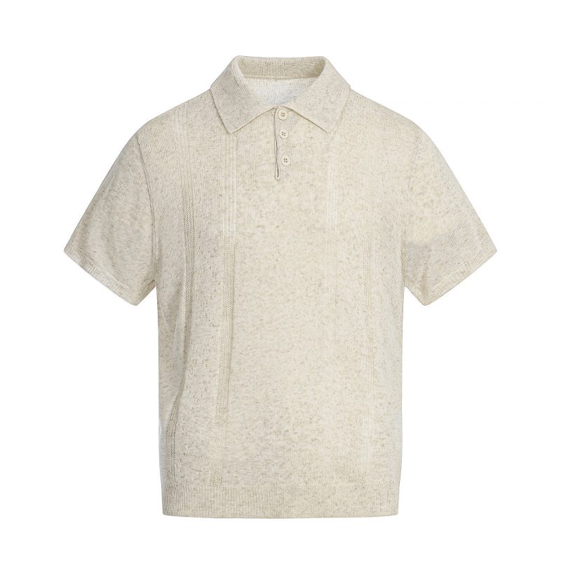 Knitting Polo Shirt