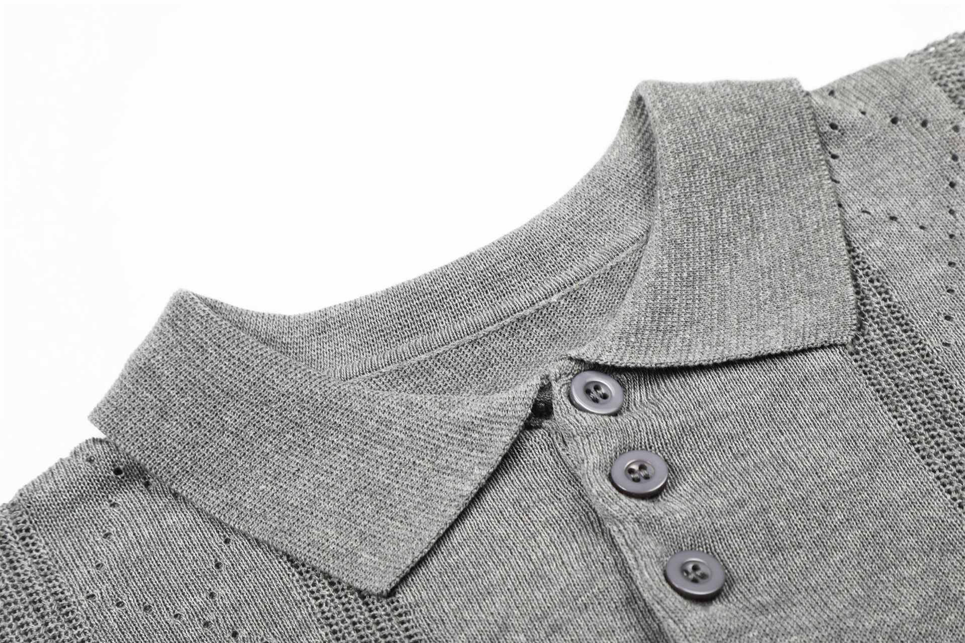 Knitting Polo Shirt - Image 5