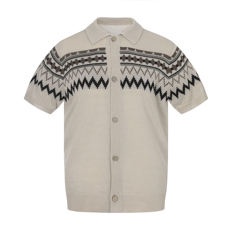 Knitting Polo Shirt
