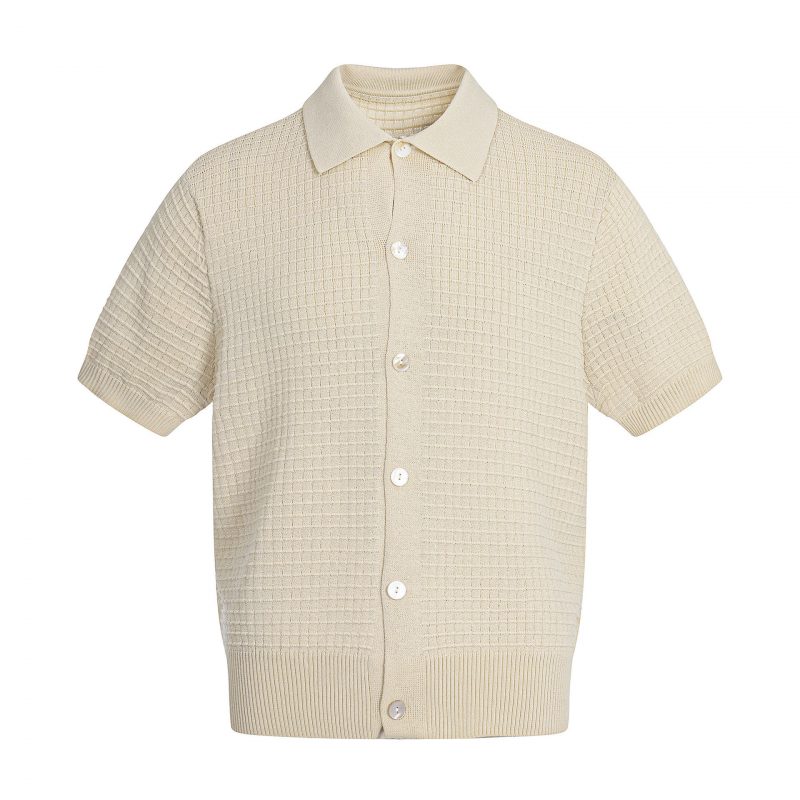 Knitting Polo Shirt