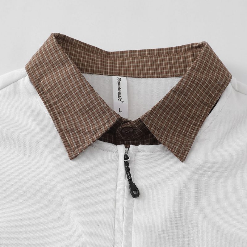 Fake-Two-Piece Shirt - Image 7