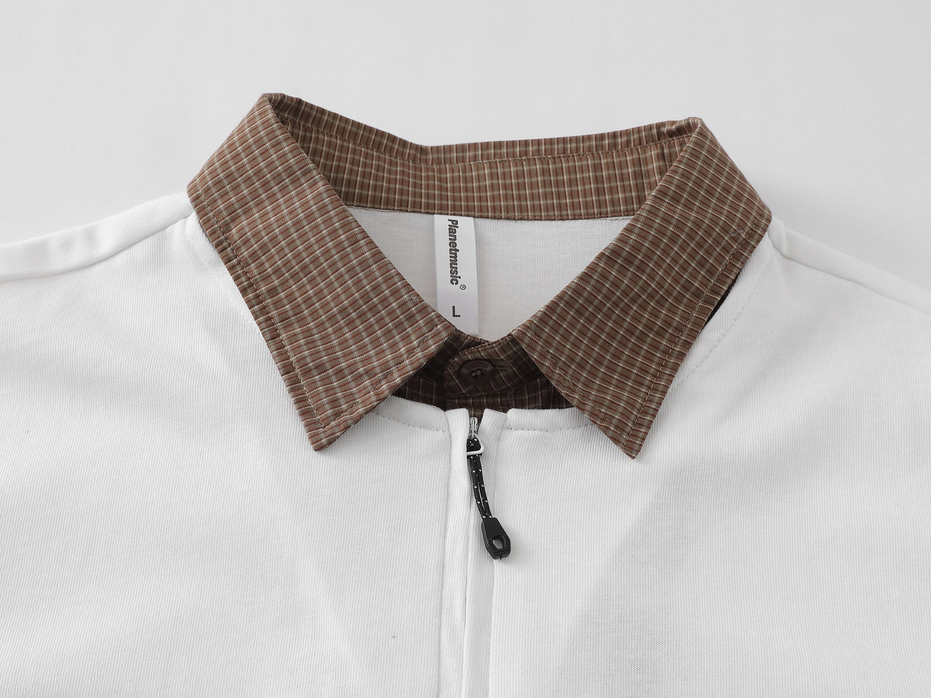 Fake-Two-Piece Shirt - Image 7