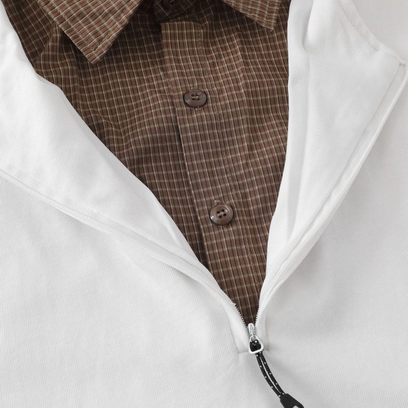 Fake-Two-Piece Shirt - Image 9